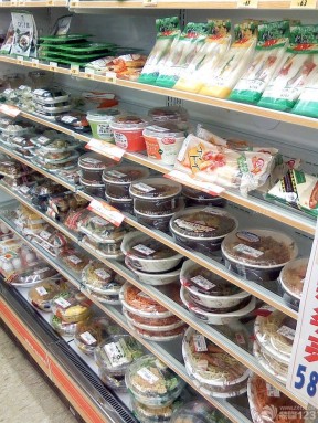 24小时便利店 货架