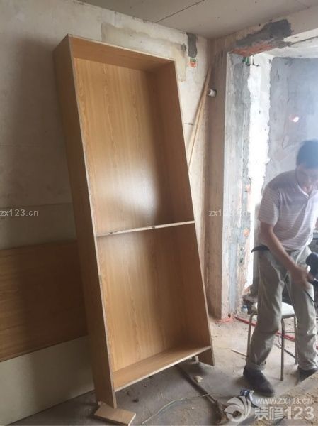 柜子大都完成的差不多了