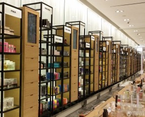 化妆品店设计 货架图片