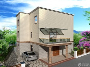 大瓷砖装修外墙图 自建别墅