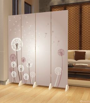 移动屏风隔断效果图