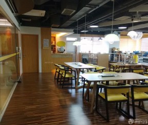 办公室室内装修图 办公桌椅装修效果图片