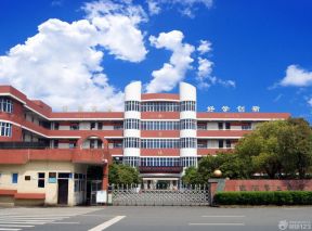 学校大门效果图