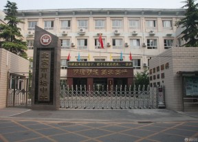 学校大门效果图