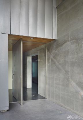 现代玄关 自建别墅设计