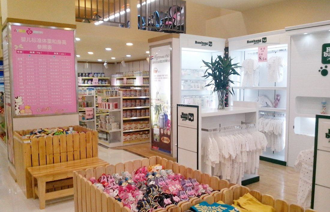 孕婴店现代室内装修实景图片 