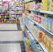 孕婴店室内货架装修实景图 
