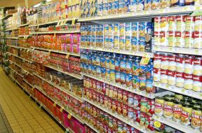 进口食品店装修图 货架图片