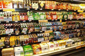 食品店装修效果图 货架图片