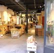现代工业风格装饰食品专卖店效果图片