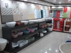 卫浴展厅效果图片 卫浴店面效果图