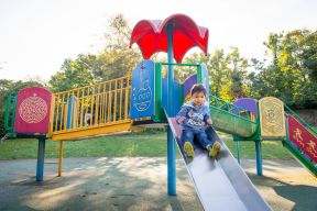 幼儿园滑梯设计图片 幼儿园滑梯
