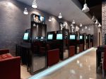 网吧店面墙纸装修效果图