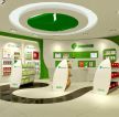 小清新风格药店店面装修效果图