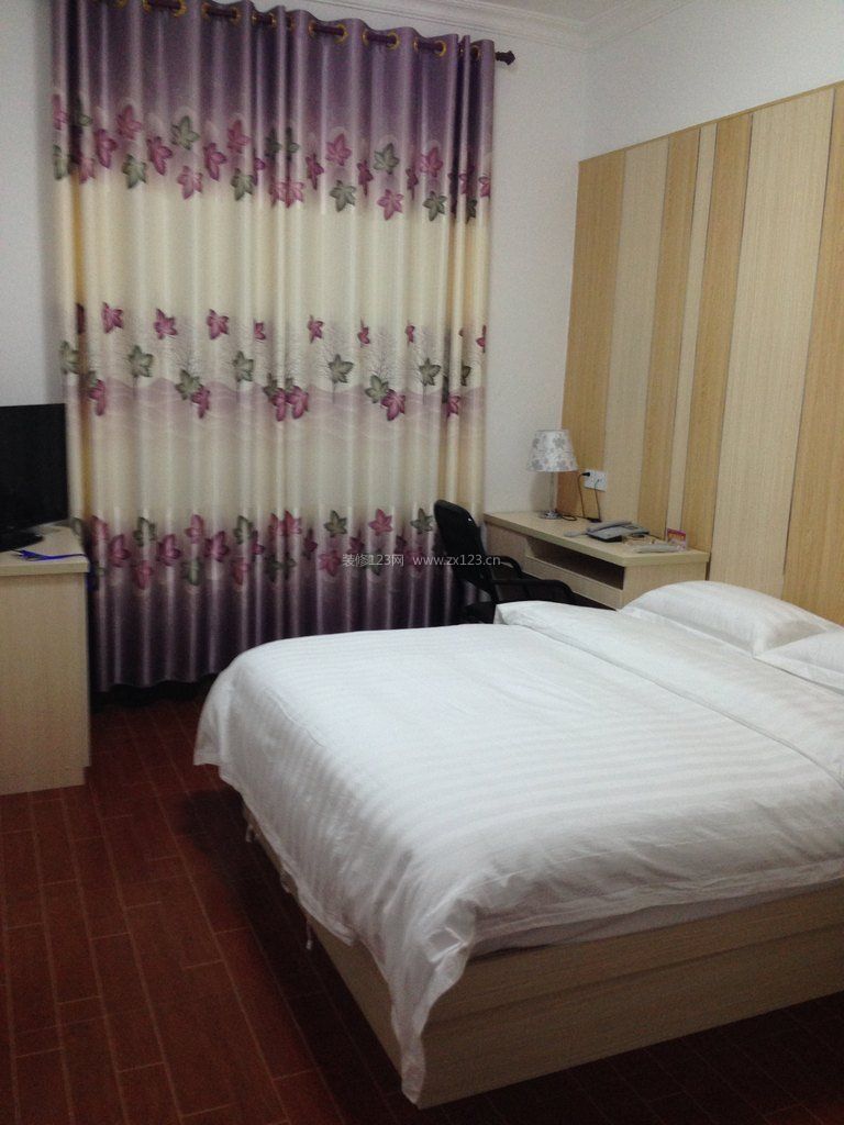 旅馆宾馆窗帘装修效果图