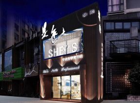 韩国美甲店装修图片 