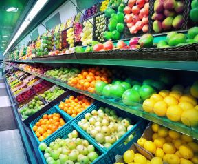 水果店装修效果图