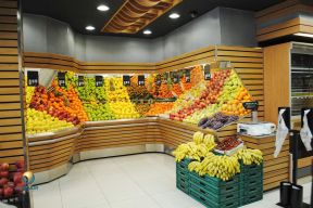 水果店装修效果图