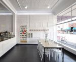 蛋糕店长桌子装饰设计图片