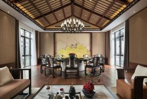  2020家居中式餐桌设计 2020中式餐桌图片 2020家居中式餐桌图片