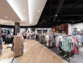 服装店面效果图 服装店面设计装修效果图片 