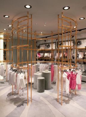 服装店室内装修设计 服装店室内装修设计效果图 