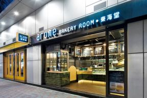 面包店门头 面包店装修图  面包店装修