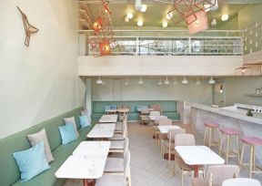  饮品店内装修 饮品店装修创意 饮品店装修图