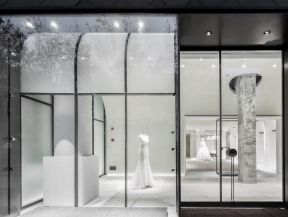 婚纱店室内装修 婚纱店门面装修效果图 婚纱店门头装修效果图 