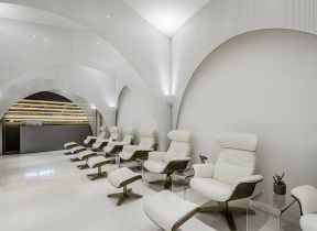 2023现代风格美甲店门面装修效果图