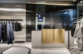 店面吧台装修效果图 店面吧台设计装修图 广州专卖店装修设计 