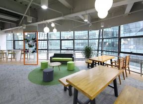 南京写字楼公共空间装潢设计效果图