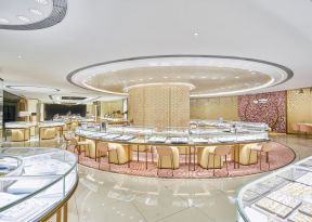 无锡珠宝店装修图片 珠宝店室内装修 