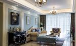 二居93平欧式风格客厅设计图欣赏