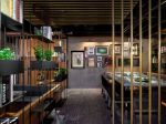 成都火锅店面隔断架装修装饰图片