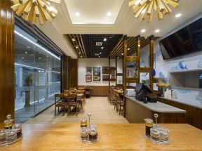 商场快餐店装修 快餐厅装修设计图