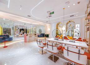 成都高档美发店面装修设计图赏析