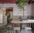 混搭风格快餐店内部装修效果图