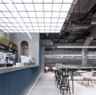 快餐店面吊顶设计装修效果图
