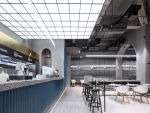 快餐店面吊顶设计装修效果图