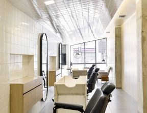 理发店室内设计图片 理发店室内装饰图片