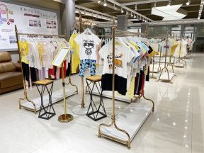 2023小型童装店货架装修设计图