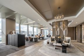 东莞金融公司办公室装修设计图