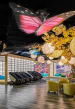 日式洗浴中心内景装修装饰图片