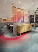 特色餐馆店面隔断设计效果图