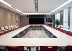 大会议室装修效果图 大会议室装修效果图片 写字楼会议室装修