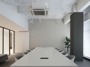 太原极简风格办公室装潢设计效果图片