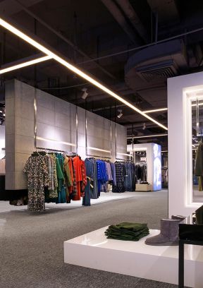 品牌服装店装修 品牌服装专卖店设计 品牌服装店装修效果图