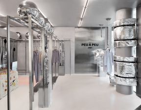 时尚服装店面装修 时尚服装店装修效果图 时尚服装店装修图片