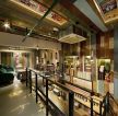2023茶餐厅店面吊顶装潢设计效果图
